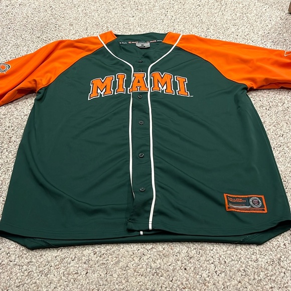 Colosseum Green and Orange Miami Jersey - Picture 1 of 10